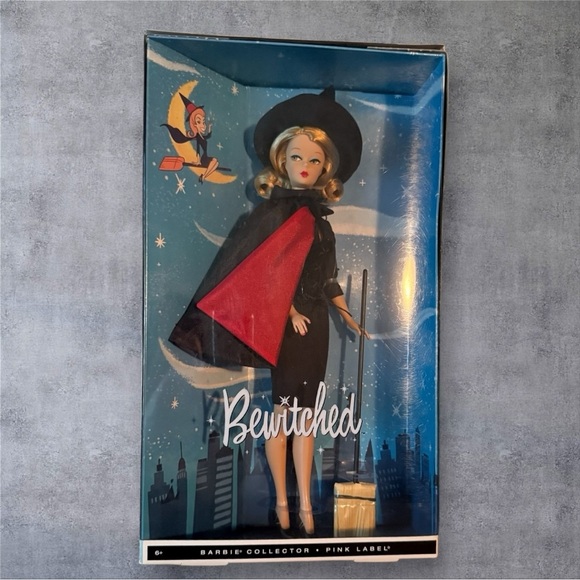 Bewitched Barbie Doll Pink Label Collector Doll - New In Box - Picture 1 of 6